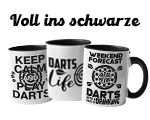 Tasse voll ins schwarze