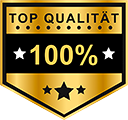 100% Top-Qualität