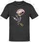 Preview:  T-Shirt Alien Alcatraz Fliegend