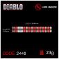 Mobile Preview: Diabolo Parallel Steeldart 22-23-24-25g