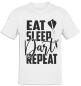 Preview: Premium T-Shirt Eat Sleep Dart