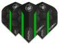 Preview: Winmau Prism Alpha Flight Schwarz-Grün