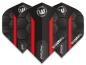 Preview: Winmau Prism Alpha Flight Schwarz-Rot 2021