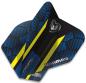 Preview: Winmau Prism Alpha Flight Blau-Gelb