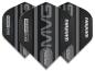 Preview: Winmau Prism MvG Flight Schwarz-Grau