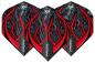 Preview: Winmau Prism Alpha Flight schwarz-rot