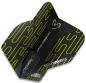 Preview: Winmau Prism MvG Flight Grau-Schwarz-Grün