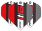 Preview: Winmau Prism Delta Flight Blade 6 Weiß-Rot-Grau
