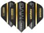 Preview: Winmau Prism Delta MvG Flight schwarz-gold