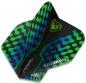 Preview: Winmau Prism Zeta Flight Schwarz-Grün-Blau