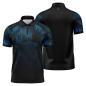 Preview: Arraz Hex Dartpolo Schwarz-Blau Preview: Arraz Hex Dartpolo Schwarz-Blau