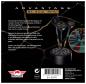 Preview: Bulls Mini Advantage Black Dartboard 10 cm Aussteller für Darts
