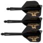 Preview: AXE Small Logo Schwarz-Gold Flights