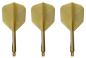 Preview: Condor AXE Metallic Flights Small Gold