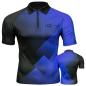 Preview: Datadart Vertex Dart Shirt Schwarz-Blau