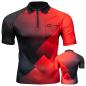 Preview: Datadart Vertex Dart Shirt Schwarz-Rot