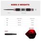 Preview: Designa Vampires V2 M1 90% Tungsten Steeldart 22-24-26g