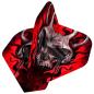 Preview: Designa Horror Show Dart Flights - No2 - Std - Horned Skull