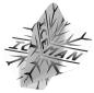 Preview: RedDragon Gerwyn Price - Iceman Dart Flights Grau Snowflake