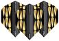 Preview: RedDragon Hardcore Premium Gold-Schwarz Teardrop Flight