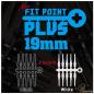 Mobile Preview: Fit-Point-Plus Schwarz Softdart Spitzen Kurz 19 mm