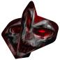 Preview: Designa Horror Show Dart Flights - No2 - Std - Jester Queen