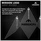 Preview: Mission Acryl Dart Stand Logo 3 Dart Display