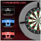 Preview: Mission Torus 270 USB-C Rot Dartboard Beleuchtung