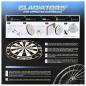 Preview: One80 Gladiator 3+ Plus WDF Dartboard Preview: One80 Gladiator 3+ Plus WDF Dartboard