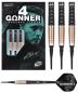 Preview: One80 Gunner 4 Signatur Softdart Schwarz-Rosengold 20,5g
