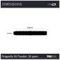 Preview: RedDragon Dragonfly 95% Schwarz Parallel Steeldart 22-24-26 g Preview: RedDragon Dragonfly 95% Schwarz Parallel Steeldart 22-24-26 g