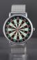Preview: Uhr mit Armband Metall Fein und Dartboard Farbig