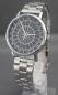 Preview: Uhr mit Armband Metall und Dartboard schwarz Preview: Uhr mit Armband Metall und Dartboard schwarz