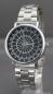 Preview: Uhr mit Armband Metall und Dartboard schwarz Preview: Uhr mit Armband Metall und Dartboard schwarz