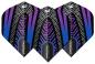 Preview: Winmau Prism Alpha Schwarz-Blau Flight No2