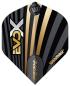 Preview: Winmau Prism Delta MvG Flight No2 Gold-Schwarz
