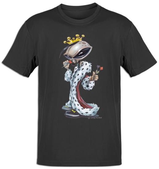 T-Shirt Alien King schmal