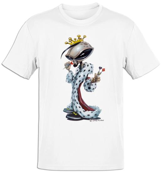 Premium T-Shirt Alien King schmal