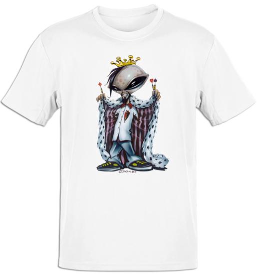 Premium T-Shirt Alien King 
