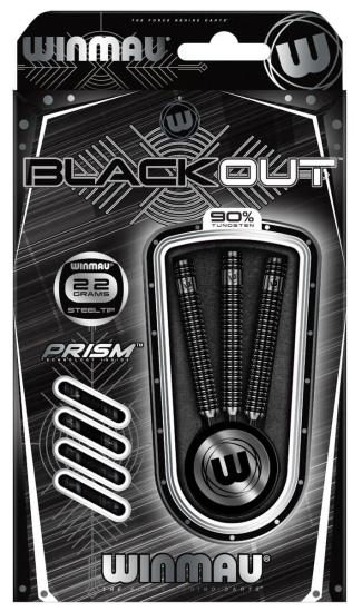 Winmau Blackout Steeldart 22-24-26-28g