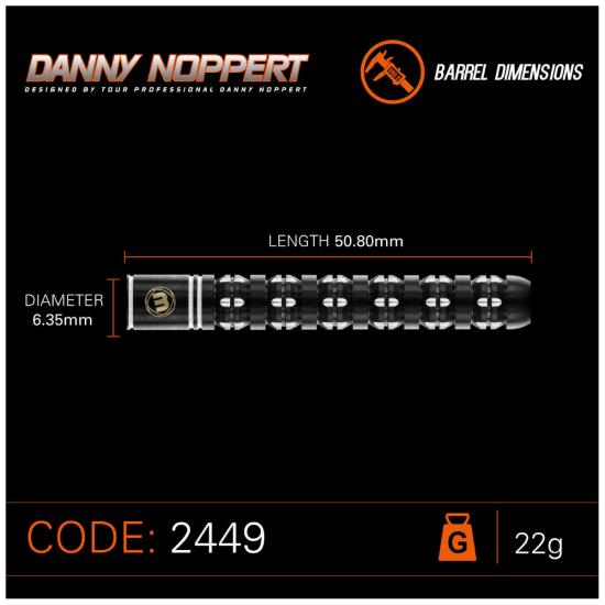 Winmau Danny Noppert Freeze Edition Steeldart 22-24g