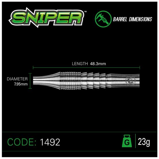 Winmau Sniper 90% Steeldart 21-23g