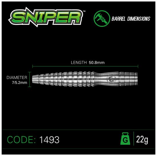 Winmau Sniper Steeldart 22-24g