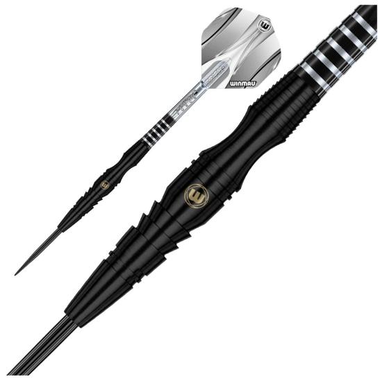 Winmau Sniper Schwarz Steeldart 22-24g