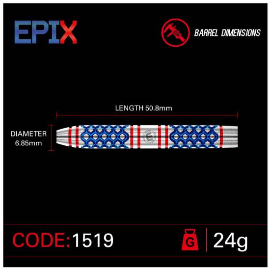 Winmau Epix Steeldart 22-24g