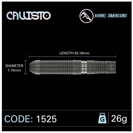 Winmau Callisto Steeldart 24-26g
