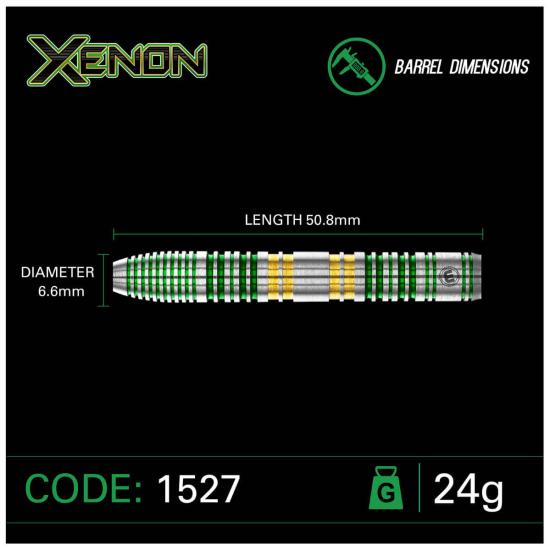Winmau Xenon Steeldart 23-24-25g