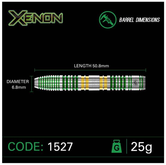 Winmau Xenon Steeldart 23-24-25g