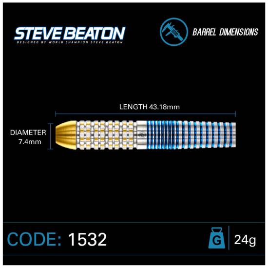 Winmau Steve Beaton Legacy Edition Steeldart 22-24g