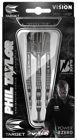 Target Phil Taylor Power 8-Zero Black P8Z4